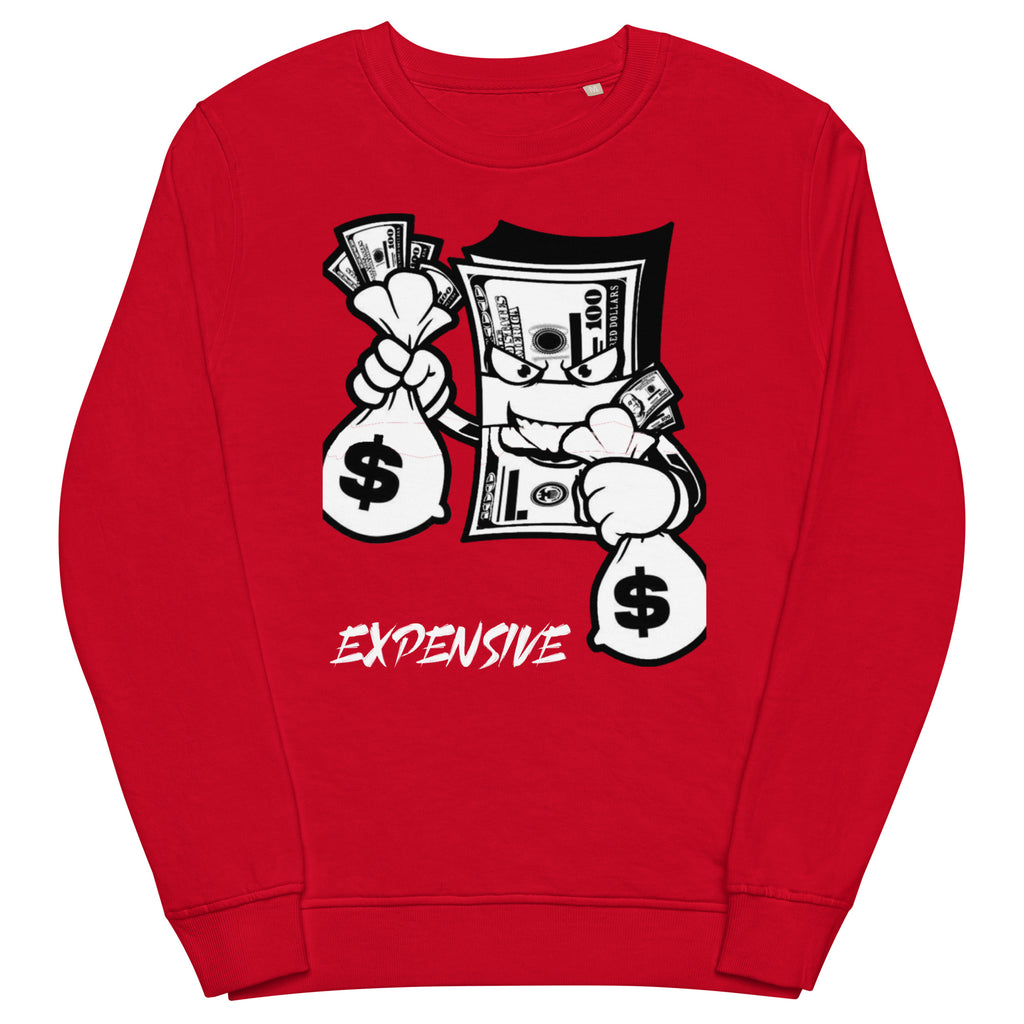 Expensive “MoneyMan” sweatshirt