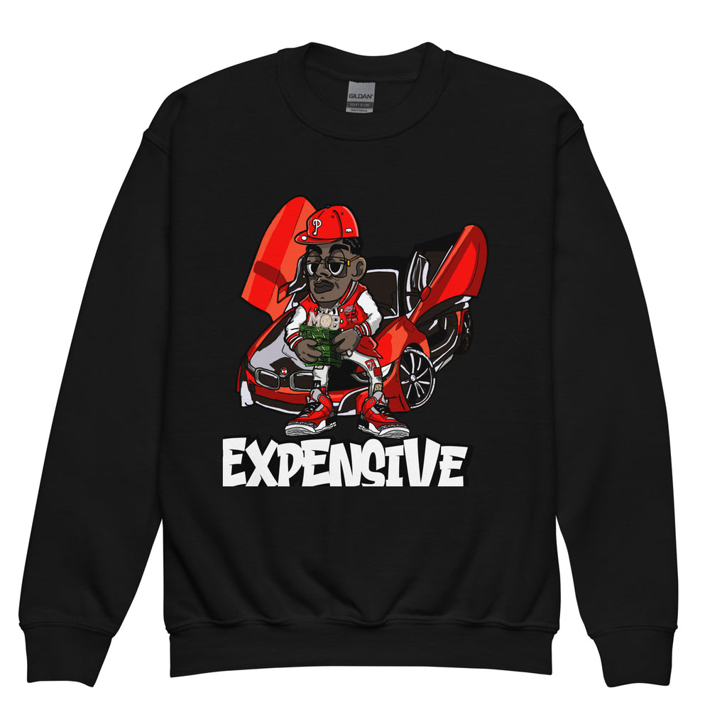 Youth “Expensive” Cartoon sweatshirt